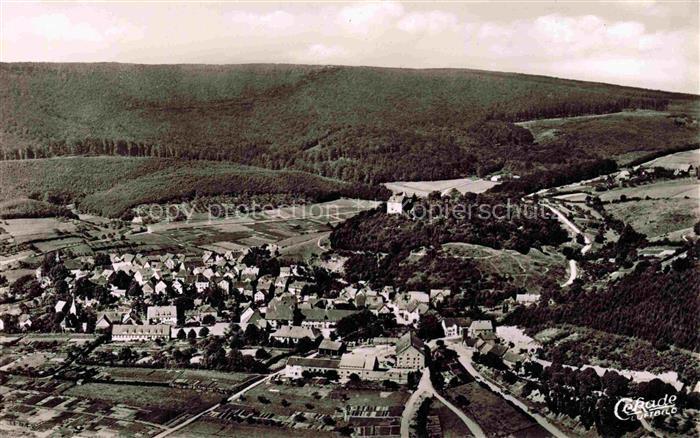 Schwalenberg Panorama Malerstaedtchen an der Lippe