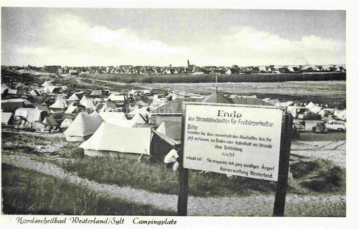 WESTERLAND Sylt Campingplatz Nordseeheilbad
