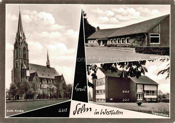 Selm Katholische Kirche Kindergarten Jugendheim