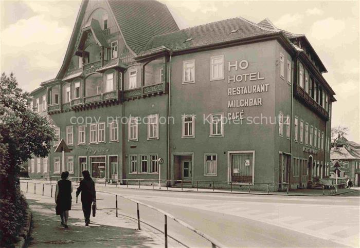 Meiningen Thueringen HO Hotel Restaurant Milchbar Café
