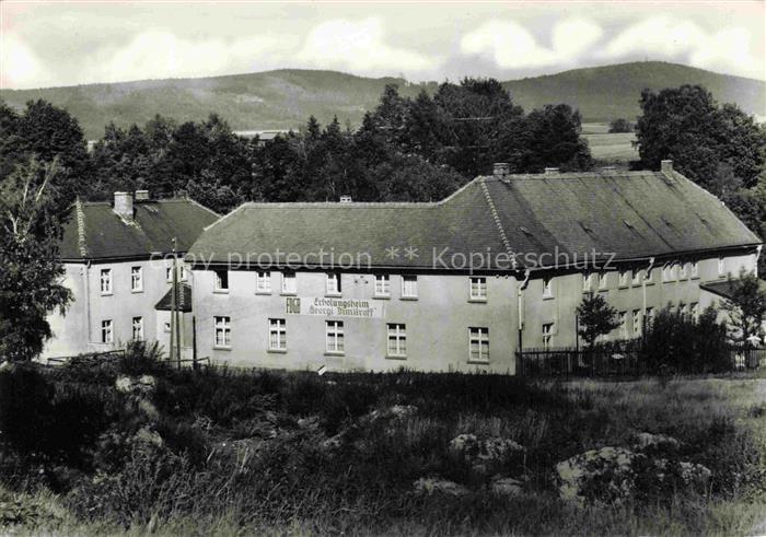 Cunewalde Bautzen Sachsen FDGB Erholungsheim Georgi Dimitroff Erholungsort Oberl