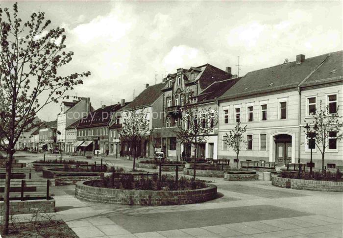 Luckenwalde Fussgaengerboulevard Ernst-Thaelmann-Strasse