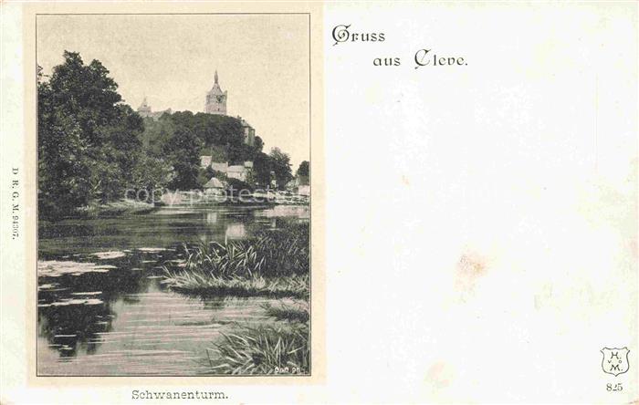 Cleve  KLEVE Bad Schwanenturm Deutsche Reichspost