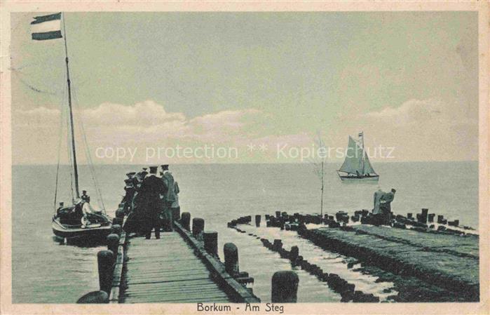 BORKUM Nordseebad Am Steg