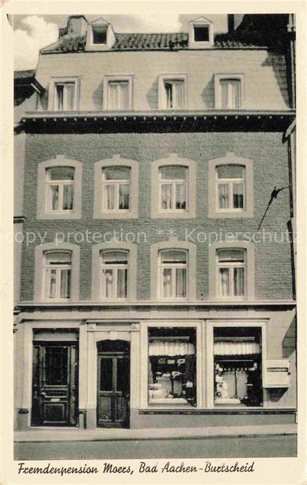Burtscheid AACHEN Fremdenpension Moers