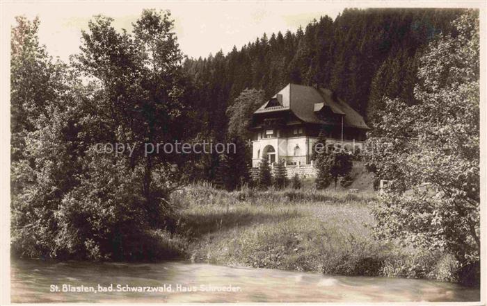 ST BLASIEN BW Haus Schroeder