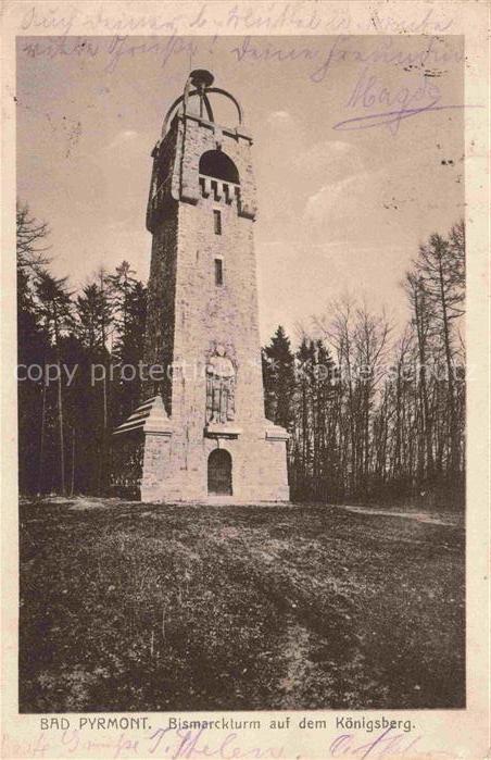 BAD PYRMONT Bismarckturm auf dem Koenigsberg