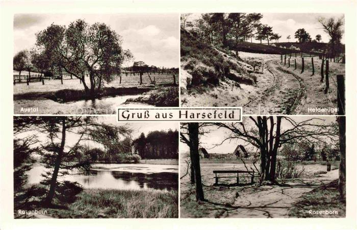Harsefeld Stade Niedersachsen Panorama Auetal Heldenhuegel Rosenborn