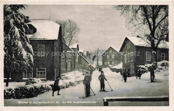 Stuetzerbach An der Auerhahnstrasse im Winter