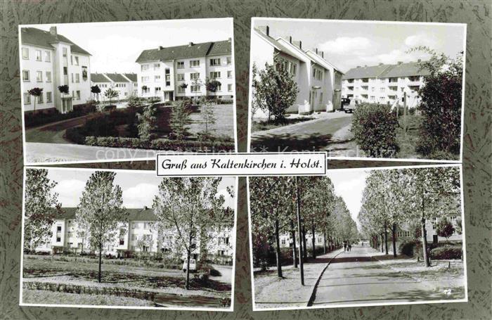 Kaltenkirchen Holstein Teilansichten Wohnsiedlung Strassenpartie