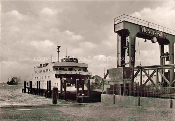 BREMERHAVEN Nordsee Neue Weserfaehre