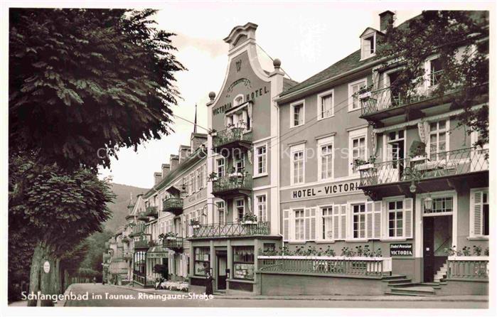 Schlangenbad Taunus Hessen Rheingauer Strasse Hotel Victoria