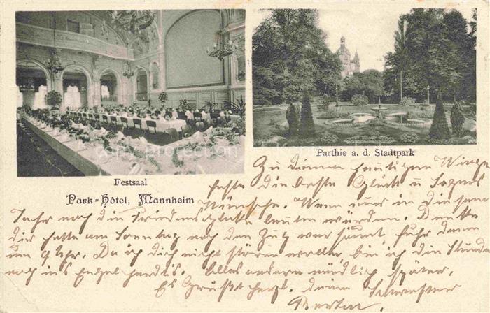 MANNHEIM BW Parkhotel Festsaal Partie im Stadtpark