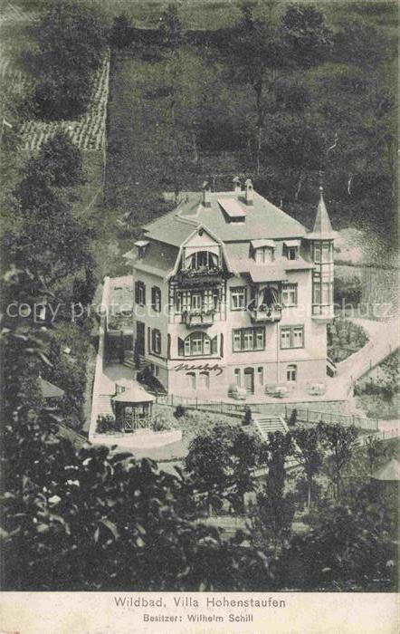 BAD WILDBAD Schwarzwald Villa Hohenstaufen