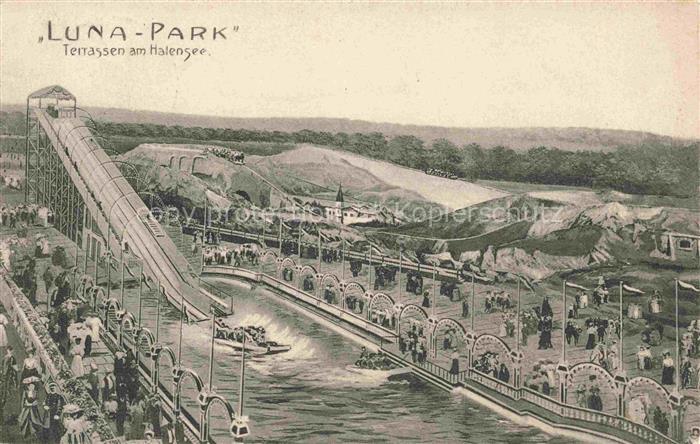 Halensee Grunewald CHARLOTTENBURG-WILMERSDORF BERLIN Luna-Park Terrassen am Hale