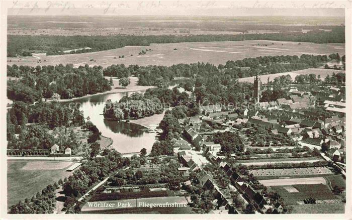 Woerlitz Sachsen-Anhalt Panorama Woerlitzer Park