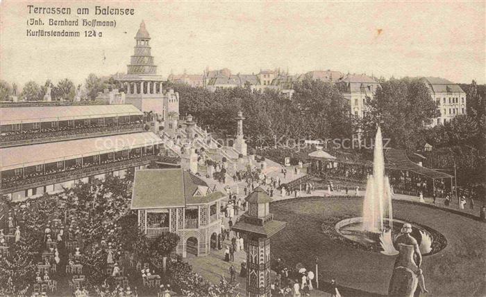 Halensee Grunewald CHARLOTTENBURG-WILMERSDORF BERLIN Terrassen am Halensee Vergn