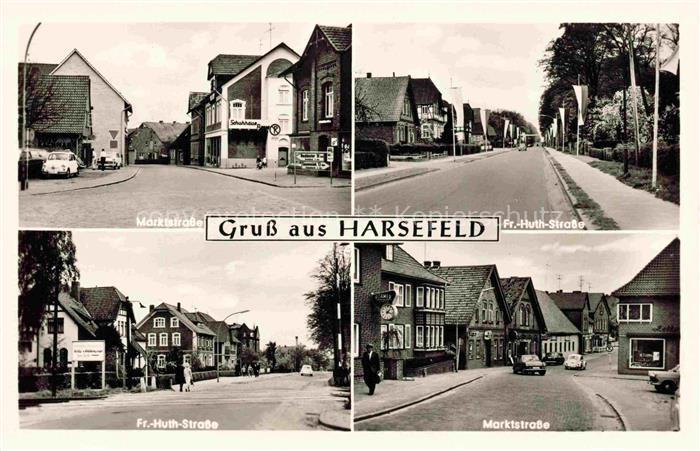 Harsefeld Stade Niedersachsen Marktstrasse Fr. Huth-Strasse