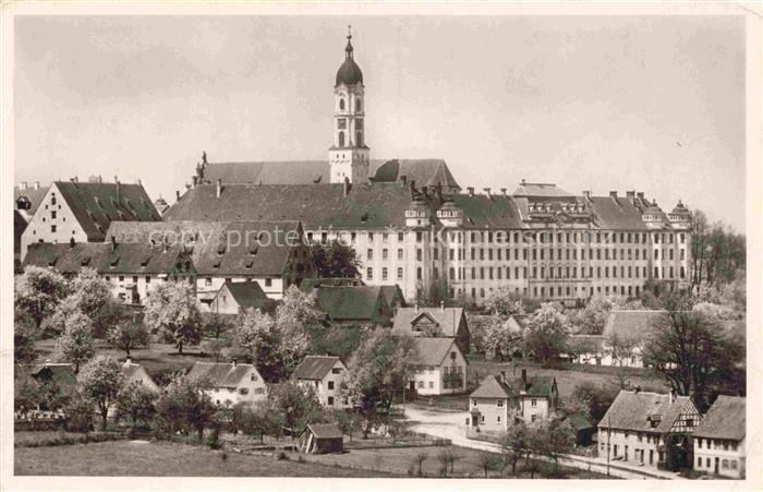 Ochsenhausen Ansicht mit Kloster