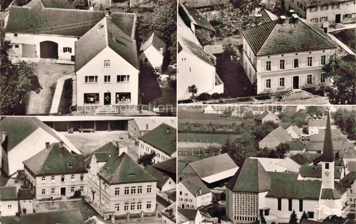 Eitensheim Eichstaett Bayern Teilansichten Gemischtwaren Obermeier Kirche