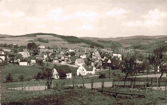 Brachthausen Kirchhundem OLPE NRW Panorama
