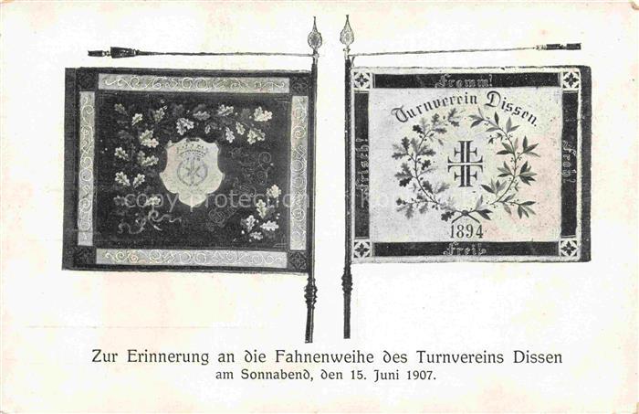 Dissen Osnabrueck Teutoburger Wald Niedersachsen Zur Erinnerung an die Fahnenwei