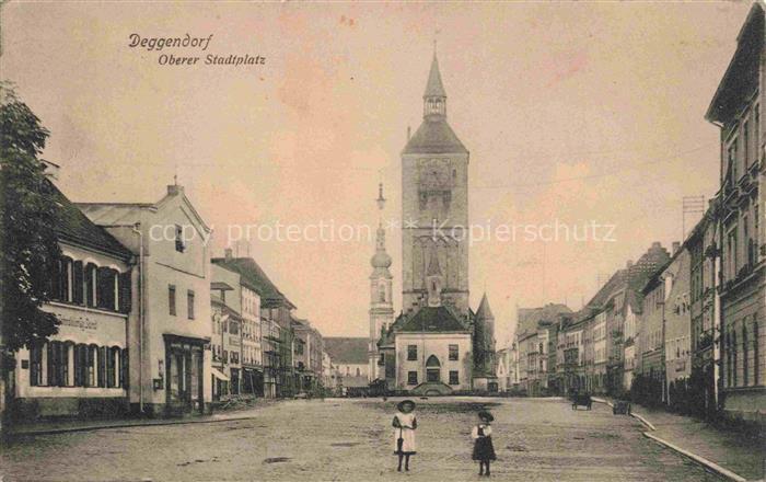 Deggendorf Donau Oberer Stadtplatz