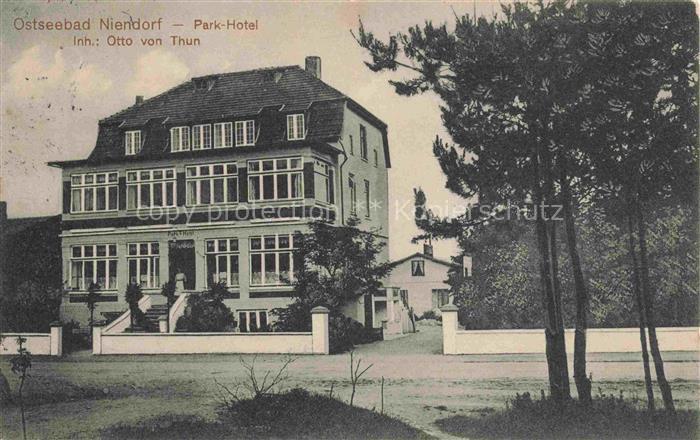 NIENDORF  Ostseebad Timmendorferstrand Parkhotel Feldpost