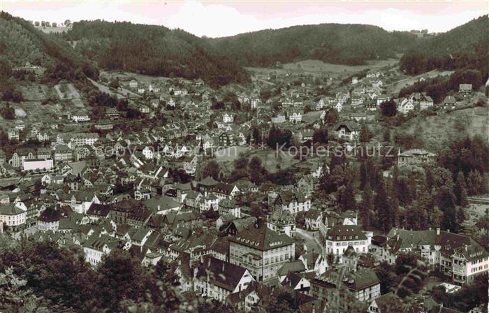Schramberg BW Panorama Fuenftaelerstadt im Schwarzwald