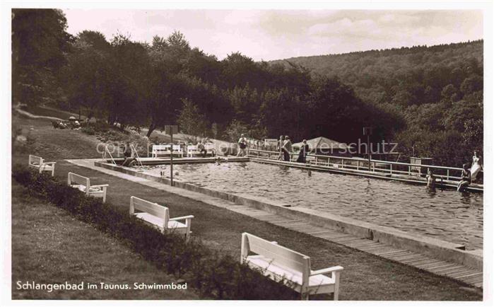 Schlangenbad Taunus Hessen Schwimmbad