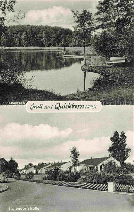 Quickborn  Pinneberg Heide Partie am Elsensee Wohnsiedlung Eichendorfstrasse