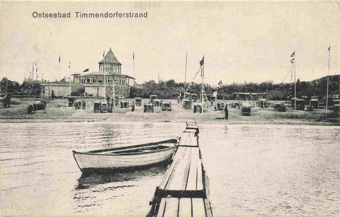 Timmendorfer Strand Timmendorferstrand Timmendorf Steg Blick zum Strand