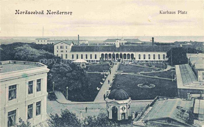 NORDERNEY Nordseebad Kurhaus Platz