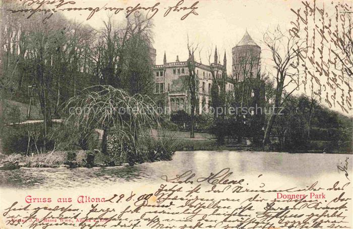 Altona HAMBURG Donnerspark Schloss