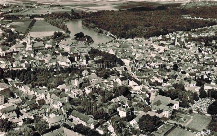 Neuburg  Donau Bayern Fliegeraufnahme