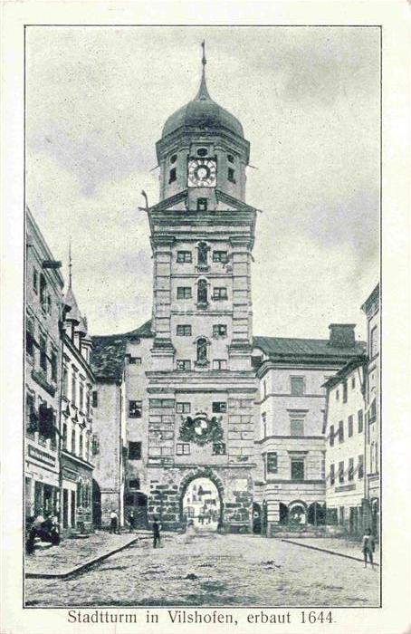 Vilshofen Donau Stadtturm 17. Jhdt.