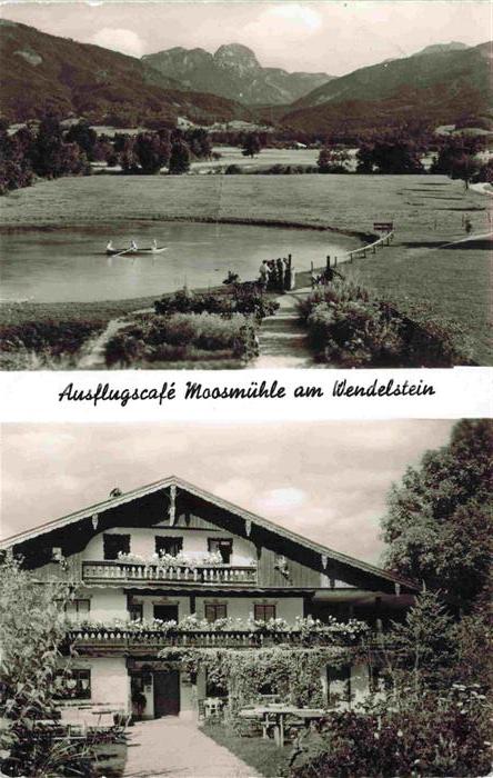 Feilnbach Bad Panorama Bayerischer Alpen Ausflugscafé Moosmuehle