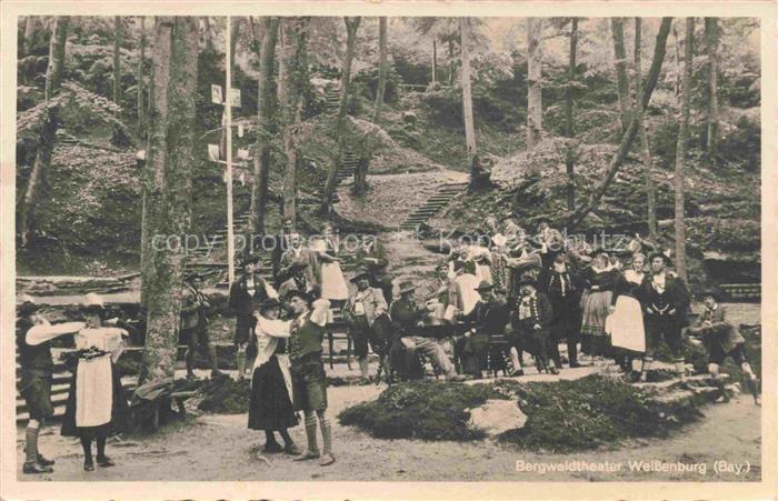Weissenburg  Bayern Bergwaldtheater