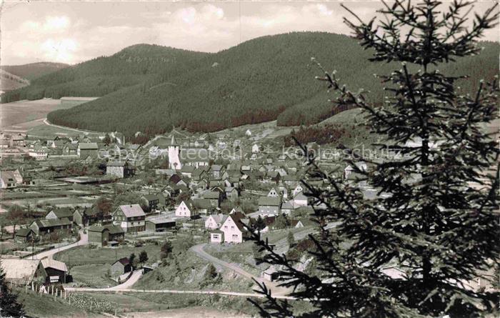 Feudingen Bad Laasphe NRW Panorama Luftkurort