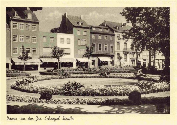 Dueren Rheinland NRW Partie an der Jos.-Schregel-Strasse