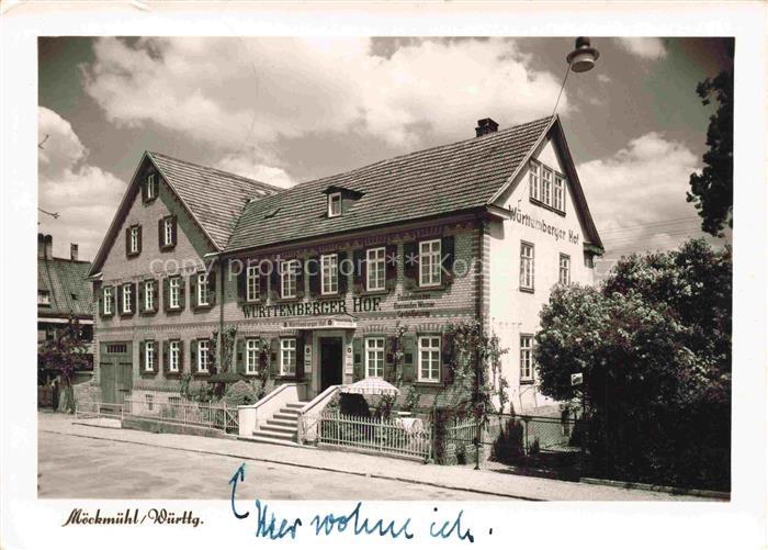 Moeckmuehl Heilbronn BW Hotel Gasthof Wuerttemberg Hof