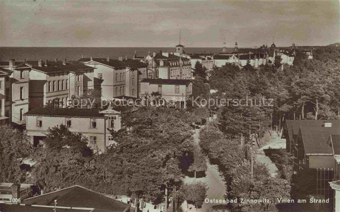 ZINNOWITZ Ostseebad Villen am Strand