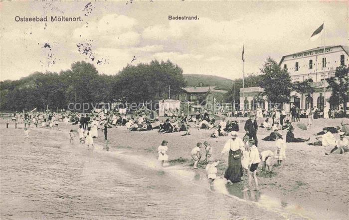 Moeltenort Heikendorf Schleswig-Holstein Badestrand