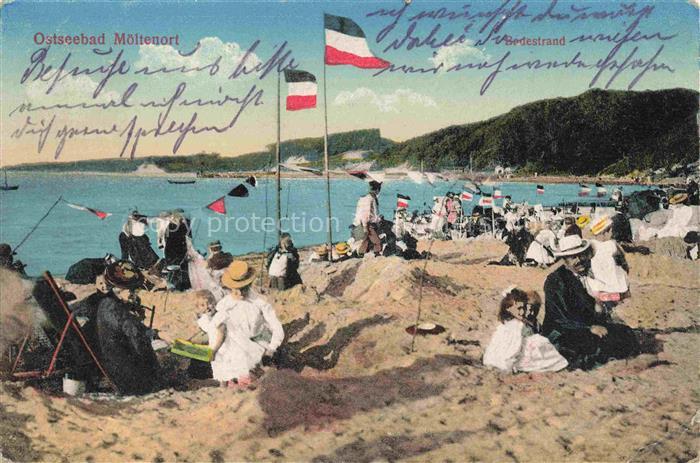 Moeltenort Heikendorf Schleswig-Holstein Badestrand