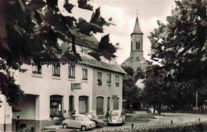 Reichenbach Albtal Waldbronn Karlsruhe BW Café Becker Kirche Luftkurort