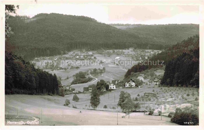 Herrenalb BAD HERRENALB BW Panorama Gaistal