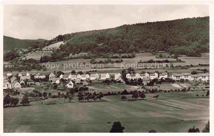 Hoechst Odenwald Hessen Panorama Neue Siedlung