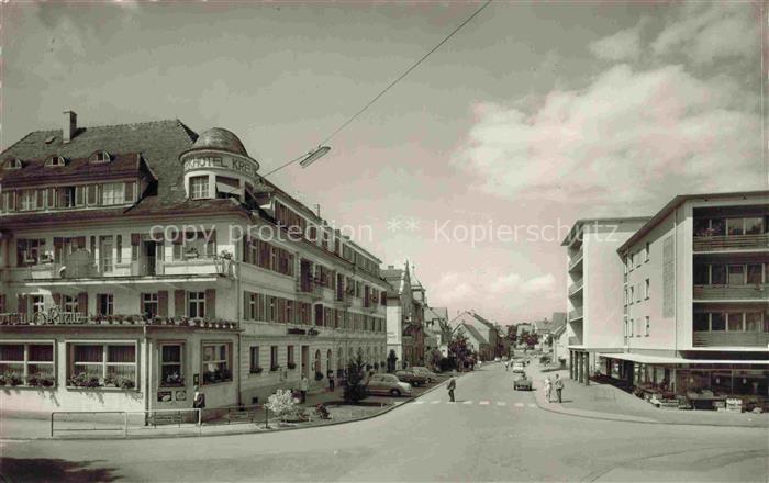 Bad Duerrheim BW Friedrichstrasse Hoechstgelegenes Solbad Europas