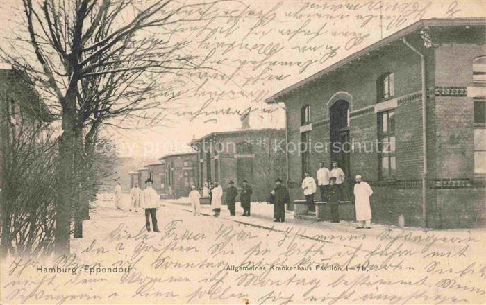 Eppendorf  HAMBURG Allgemeines Krankenhaus Pavillon 1 - 7 b