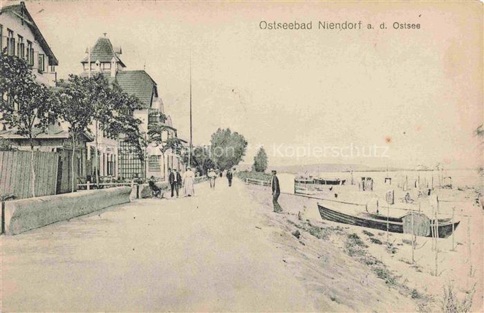 NIENDORF  Ostseebad Timmendorferstrand Promenade Strand